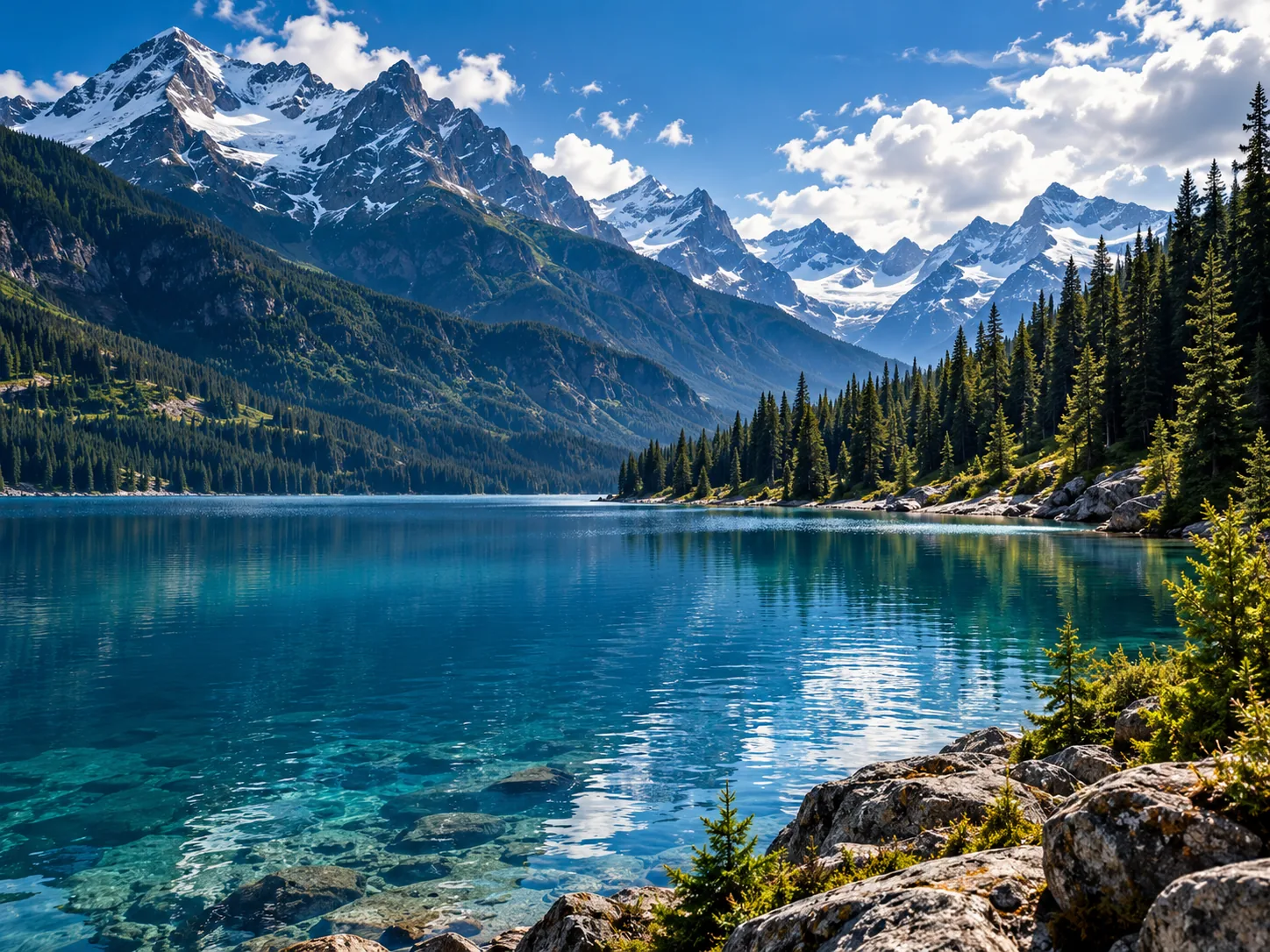 Calm Canadian landscape